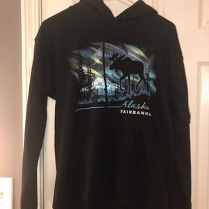 Fairbanks Alaska northern lights sweatshirt